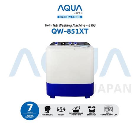 Mesin Cuci Aqua Qw Xt Kg