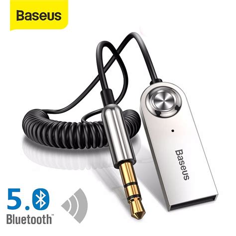 Baseus Bluetooth Car Audio Cabo 5 0 Transmissor Sem Fio Receptor