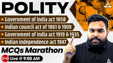 Polity For Uppcs Ro Aro Marathon Class Important Acts