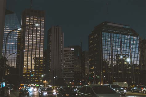 Fondos De Pantalla Paisaje Urbano Noche Edificio Reflexión Cielo Obra De Arte Horizonte