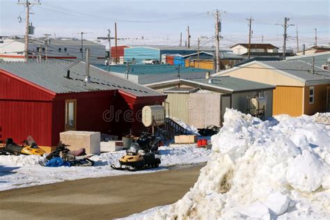 Resolute Bay Nunavut Canada Stock Image Image Of Inuit Places