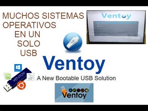 Ventoy Como Hacer Una USB Multiboot Para BIOS Y UEFI DualBoot