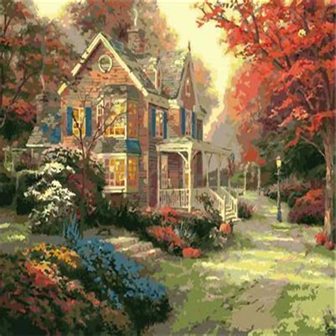 Online Buy Wholesale cottage paintings from China cottage paintings ...