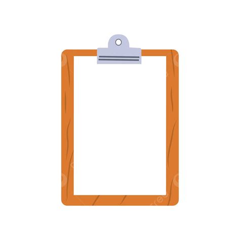 Flat Design Clipboard With Blank Paper Memo Clip Business Vector Memo Clip Business Png And