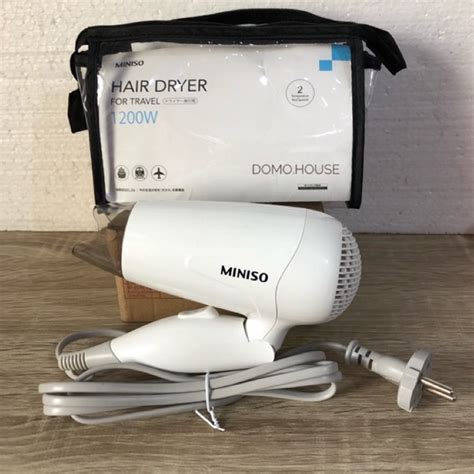 Jual Miniso Hair Dryer Lipat Pengering Rambut Traveling Shopee Indonesia