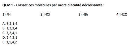 Acidit Ue Chimie Organique Tutorat Associatif Toulousain