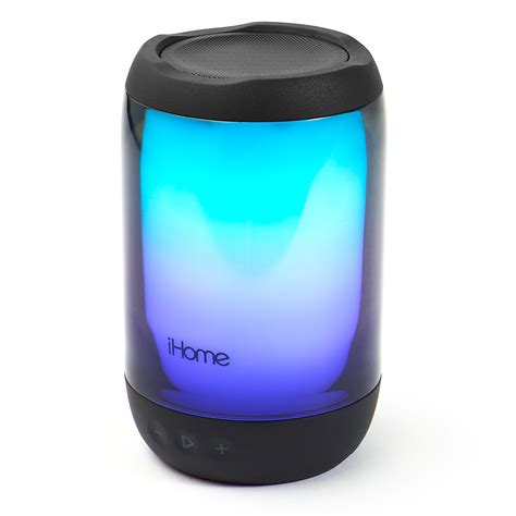 Ihome Rechargeable Waterproof Bluetooth Speaker Black Ibt820 Best Buy