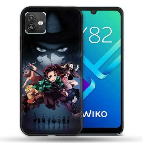 Coque Wiko Y Manga Demon Slayer Noir