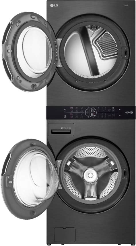 Customer Reviews LG 4 5 Cu Ft HE Smart Front Load Washer And 7 4 Cu