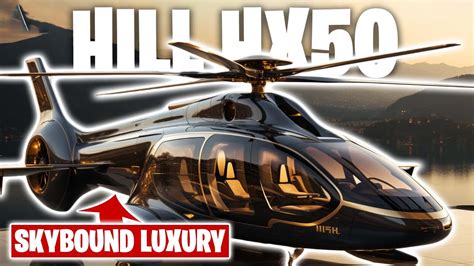 The Exclusive 650 000 Hill HX50 Private Helicopter Skybound Luxury