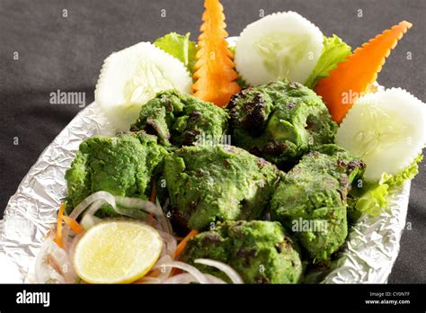 Hariyali Kabab Is A Punjabi Style Chicken Tikka Or Kabab Made With Combination Of Mint And