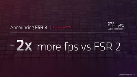 Amd Fsr Fidelity Fx Super Resolution Revealed At Gdc Eteknix