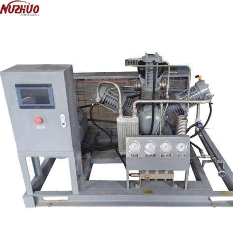 Oil Free Argon Nitrogen Hydrogen High Pressure Compressor High