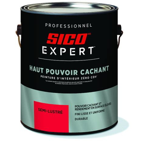 Peinture teintable Sico Expert blanc semi lustré 3 78 L RONA