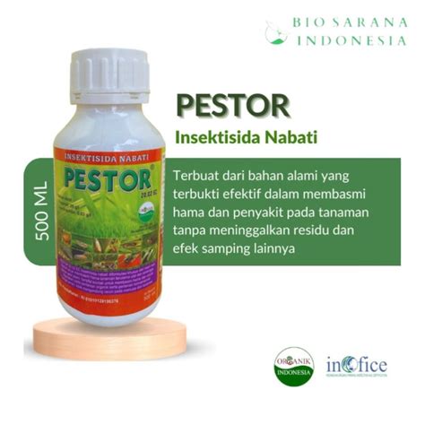 Jual PESTOR 20 02 EC Insektisida Nabati 500 Ml Shopee Indonesia