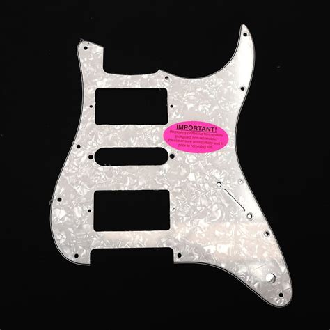 Warmoth Pickguard For Stratocaster Pearloid Reverb