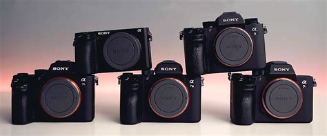 Sony Alpha Series Comparison: Mirrorless Excellence