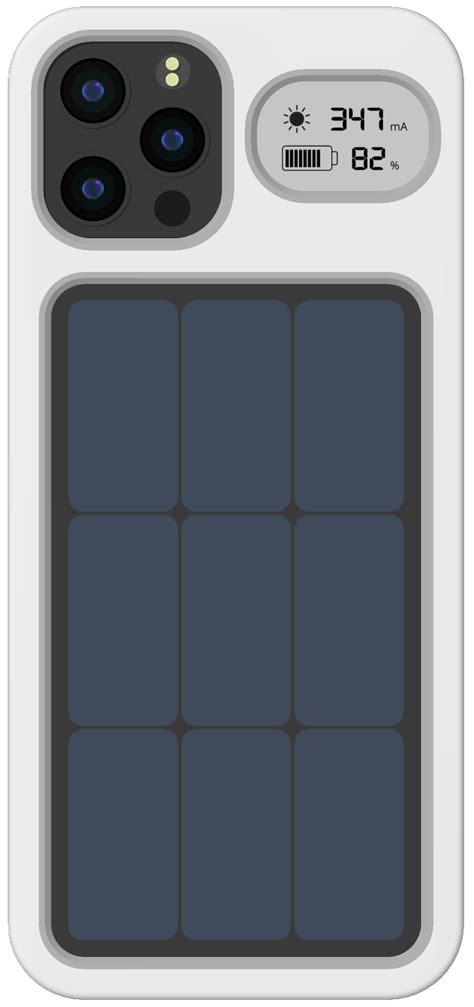 Solar Power Phone Case Ipowerup Charge Anywhere