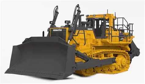 Buffalo Road Imports Komatsu D Dozer Yellow Construction Bulldozers