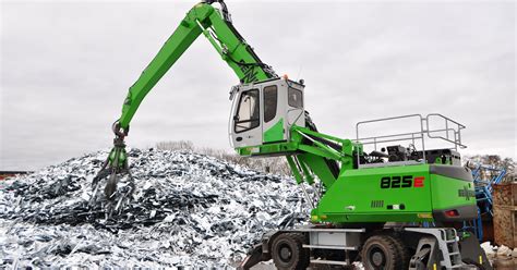 New Standard Material Handler In Action Good Marks For The Sennebogen