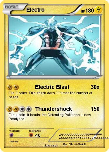 Pokémon Electro 328 328 Electric Blast My Pokemon Card