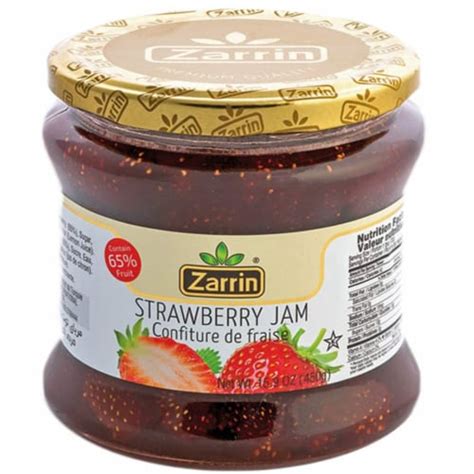 Zarrin Strawberry Jam Confiture De Fraise 400g 450 G Frys Food Stores