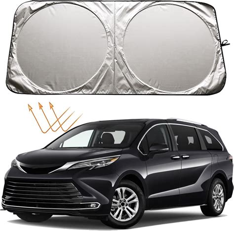 Amazon XHRING Car Windshield Sun Shade Sunshade For Dodge Grand