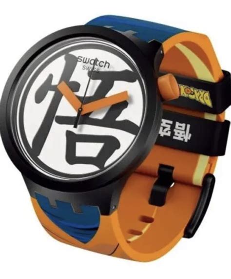 Swatch X Dragonball Z Goku Watch Men S Fashion Watches Accessories