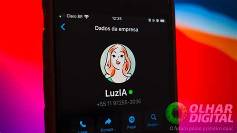 LuzIA como funciona a inteligência artificial no WhatsApp