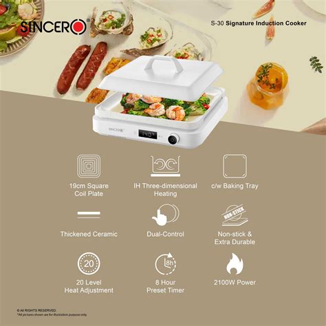 S 30 Signature Induction Cooker Sincero