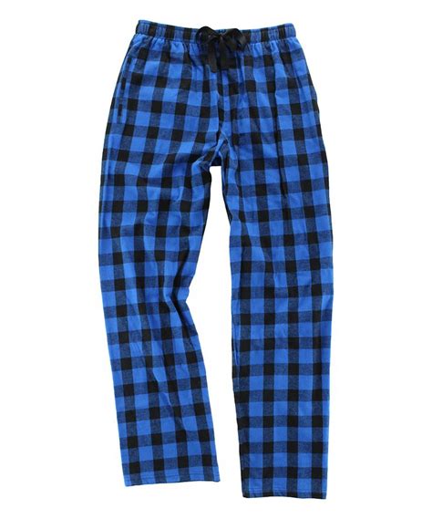 Boxercraft Royal Blue And Black Plaid Flannel Pajama Pants Plaid Flannel Pajama Pants Pants For