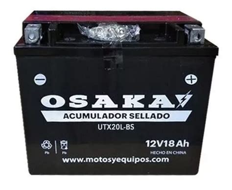 Acumulador Sellado Osaka Ytx20l Bs