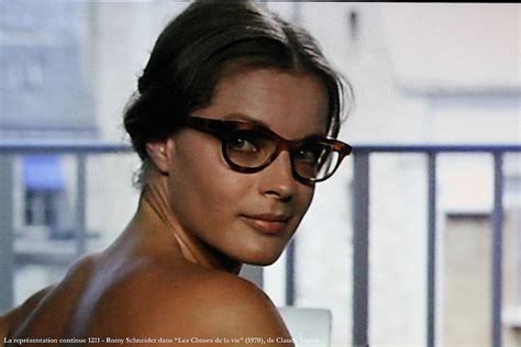 La représentation continue 1211 Romy Schneider dans Les Choses de la