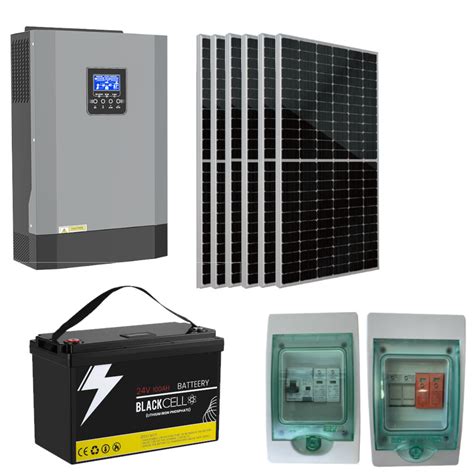 Kit Fotovoltaico Da 3 5 Kw Con Accumulo Da 2 4 KWh InverterOnline It