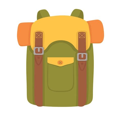 Doodle Clipart Mochila De Viaje Todos Los Objetos Est N Repintados