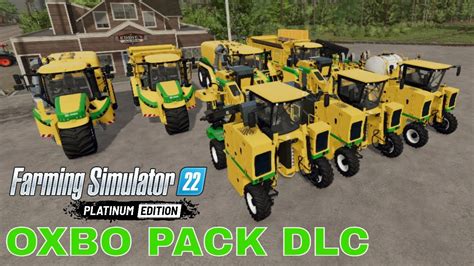 Farming Simulator 22 Oxbo Pack Dlc First Look Review Youtube