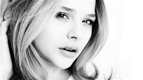 Hd Wallpaper Chlo Grace Moretz Actress Blonde Portrait One Person