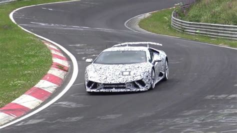 Lamborghini Huracan Superleggera Spied At the Ring