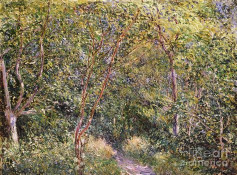 In The Wood Painting By Alfred Sisley Fine Art America