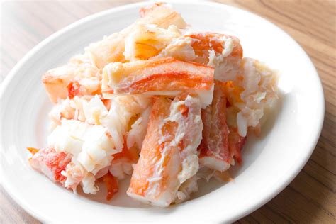 Alaskan King Crab Meat Catch Seafood