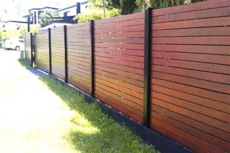 Ipe Fence Vertical And Horizontal Ipe Hardwood Fencing Fence Design