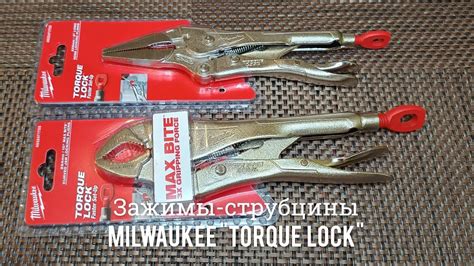 Зажимы-струбцины,ручные тиски-Milwaukee "Torque Lock": 4932-4717-29 Max ...