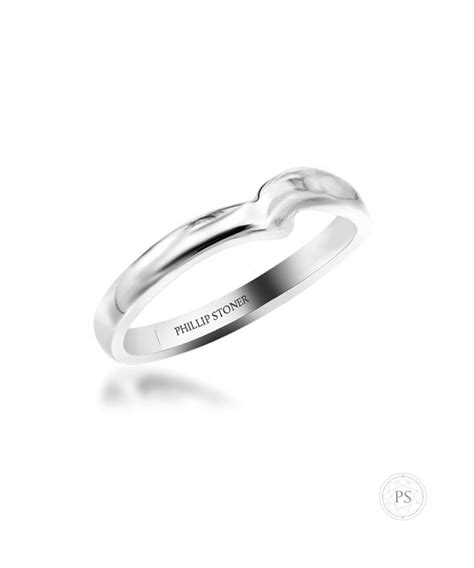 Twist Shaped Wedding Band Platinum Phillip Stoner The Jeweller