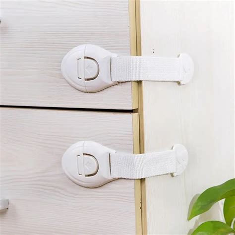 Children Safety Locks Cabinet Door Cupboard Toddler Safety Locks Baby