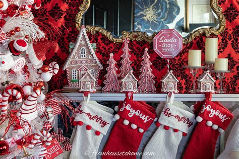 How To Decorate A Fun Santa Christmas Tree From House To Home