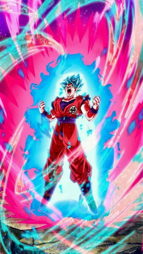 Super Saiyan Blue Kaio Ken Dragon Ball Super Anime Dragon Ball Goku