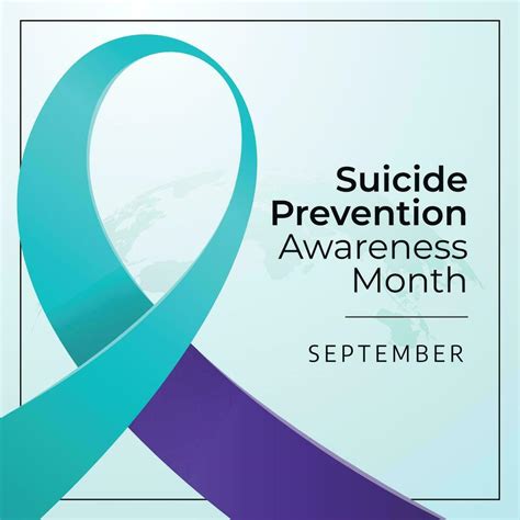 vector graphic of National Suicide Prevention Month good for National Suicide Prevention Month ...