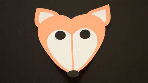 Diy Fabriquez Un Masque De Renard Youtube