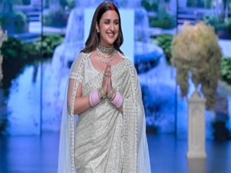 Parineeti Chopra First Time Ramp Walk After Marriage Flaunts Sindoor