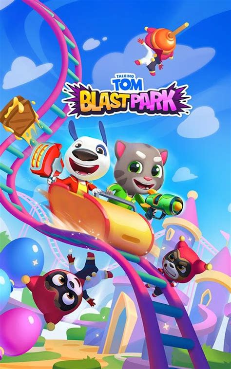 Android Talking Tom Blast Park The New Blasting Adventure Apk